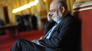 French Senate prepared to vote on a pension reform in Paris