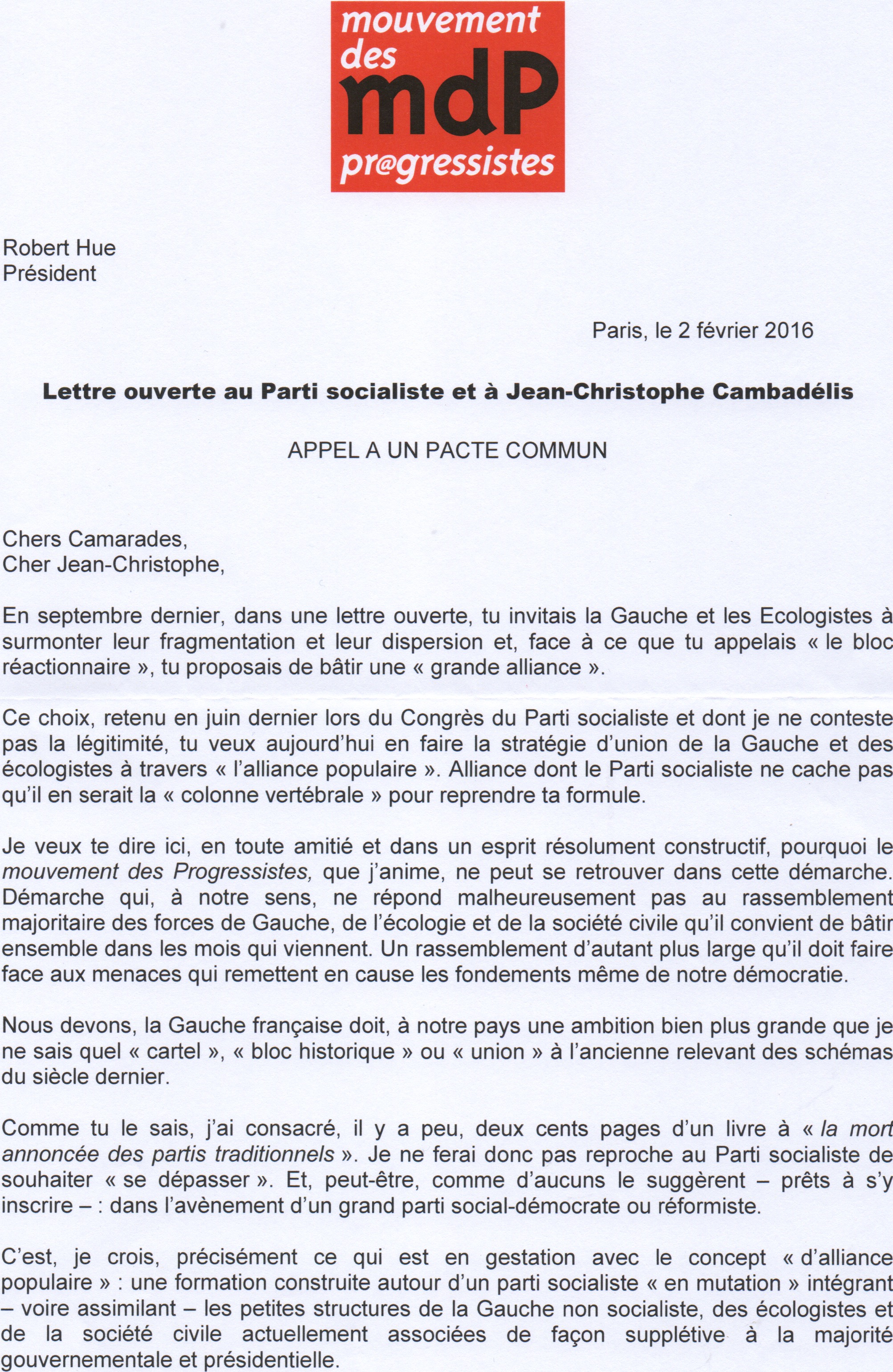Lettre ouverte RH à JCC 1