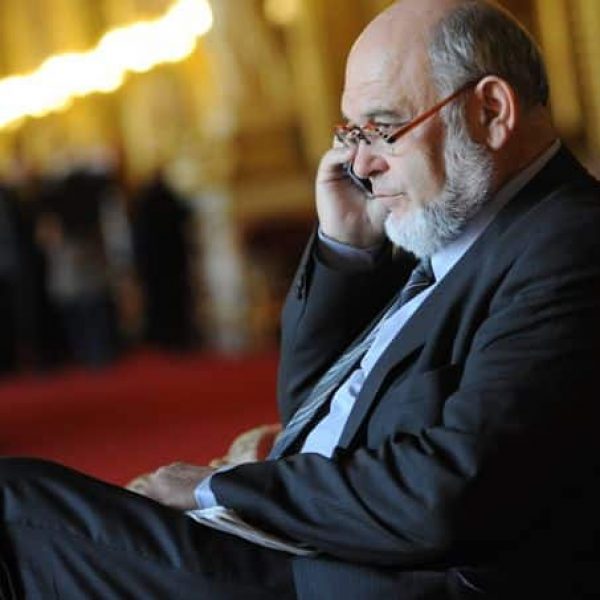French Senate prepared to vote on a pension reform in Paris