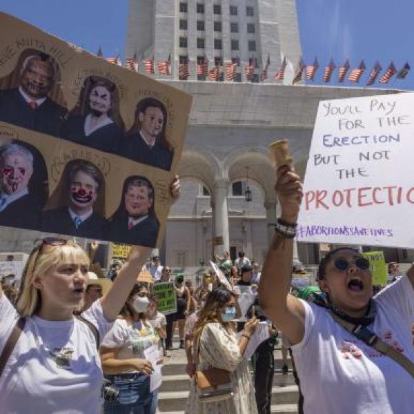 Protests Continue Across Country In Wake Of Supreme Court Decision Overturning Roe v. Wade